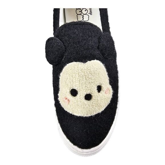 Disney Mickey and Minnie Tsum Tsum Slip On Kids Shoes Sz 1.5 Fabric Top Vacation - Picture 9 of 10